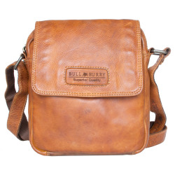 Menší pánská kožená taška Bull Burry z měkké pravé kůže s popruhem přes rameno